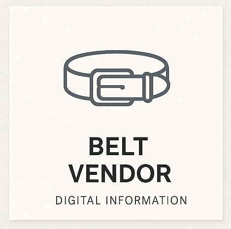 Belt Vendor